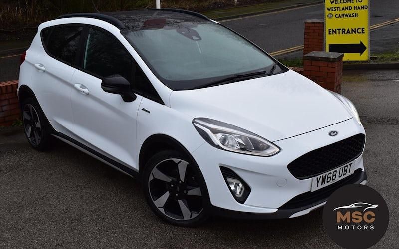 Used Ford Fiesta Active 101 HP (74 kW) 2019 White Hatchback