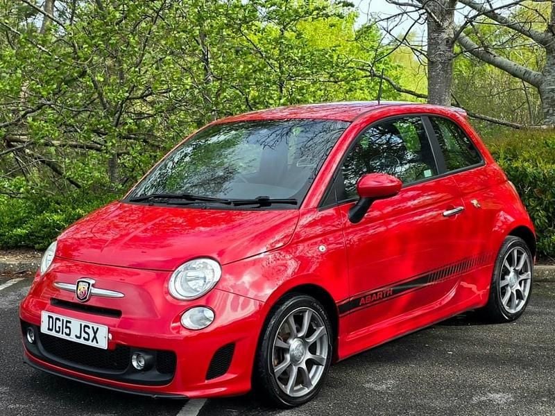 Used Abarth 500 2015 Red Hatchback