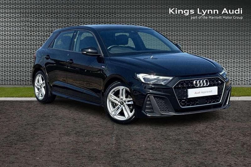 Black Used 2022 Audi A1 S-Line Hatchback | £17,837 (Fair price) - Image 1/4