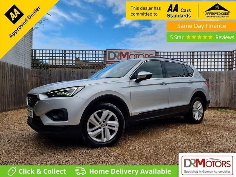 Silver Used 2019 Seat Tarraco SE Technology SUV | £10,740 (Fair price) - Image 1/4