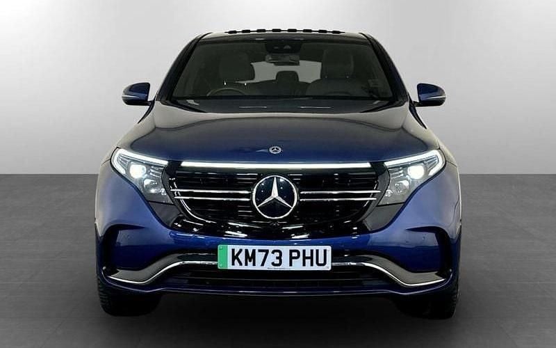 Used Mercedes EQC400 AMG line 300 kW (408 HP) 2023 Blue SUV