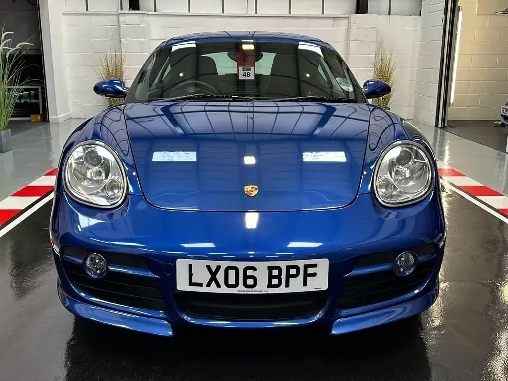 Used Porsche Cayman 295 HP (216 kW) 2006 Blue Coupe