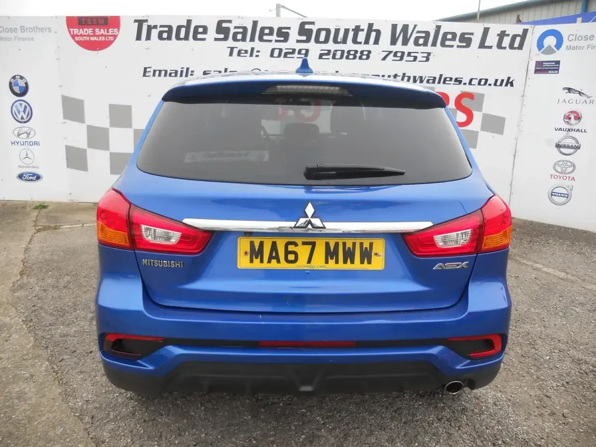 Used Mitsubishi ASX 117 HP (86 kW) 2017 Blue SUV
