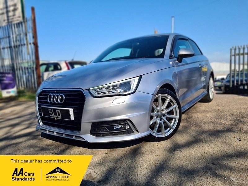 Silver Used 2017 Audi A1 S-Line Hatchback | £5,995 (Good price) - Image 1/4