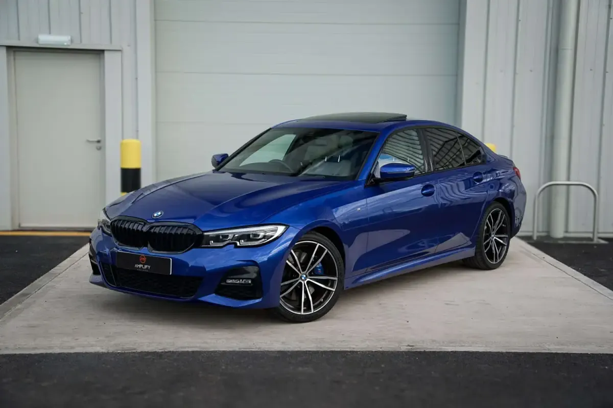 Used BMW 320e M Sport 2021 Blue Sedan