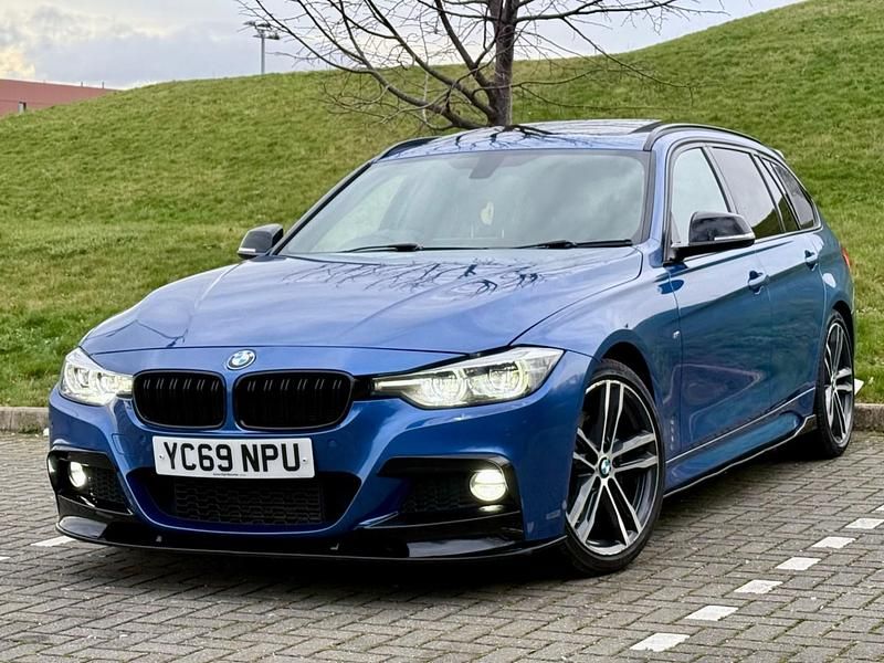 Blue Used 2019 BMW 320 M Sport Estate | £13,990 - Image 1/4