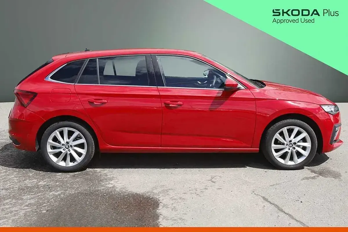 Used Skoda Scala SE L 115 HP (84 kW) 2025 Velvet red metallic Hatchback