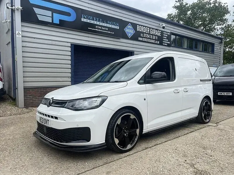 Used VW Caddy Pro 102 HP (75 kW) 2021 White MPV