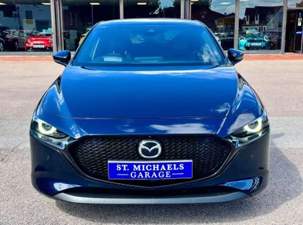 Used Mazda 3 Inclusive 2019 Blue Hatchback