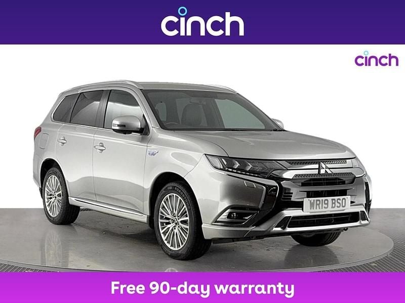 Silver Used 2019 Mitsubishi Outlander P-HEV Estate | £16,999 (Fair price) - Image 1/3