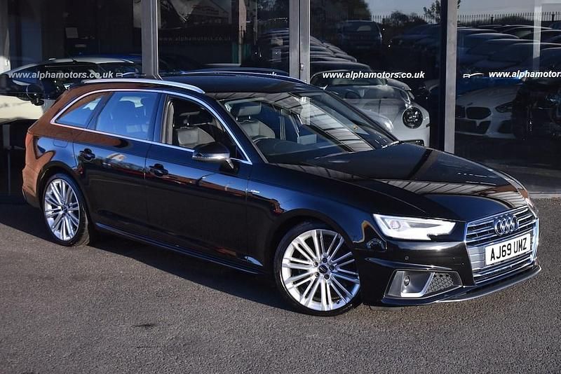 Black Used 2019 Audi A4 S-Line Estate | £16,990 (Good price) - Image 1/3