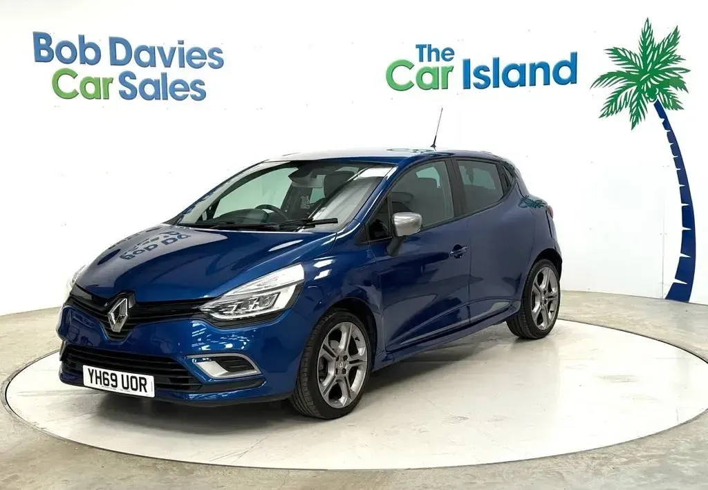Used Renault Clio GT-Line 90 HP (66 kW) 2019 Blue Hatchback