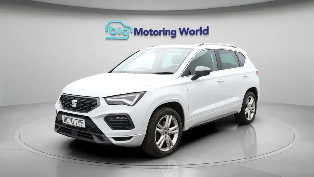Używany Seat Ateca 4Drive 150 KM (110 kW) 2021 Biały SUV