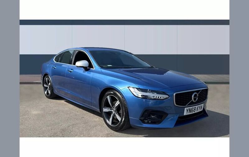 Blue Used 2018 Volvo S90 R-Design Sedan | £15,253 (Good price) - Image 1/4