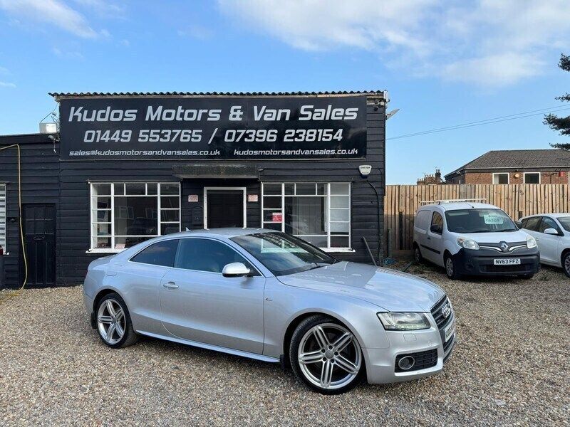 Silver Used 2009 Audi A5 S-Line Coupe | £4,450 (A bit pricey) - Image 1/4