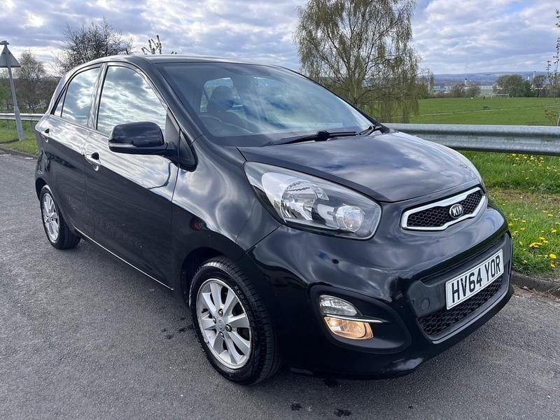 Used Kia Picanto 84 HP (61 kW) 2014 Black Hatchback
