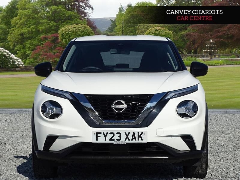 Used Nissan Juke Acenta 117 HP (86 kW) 2023 White SUV