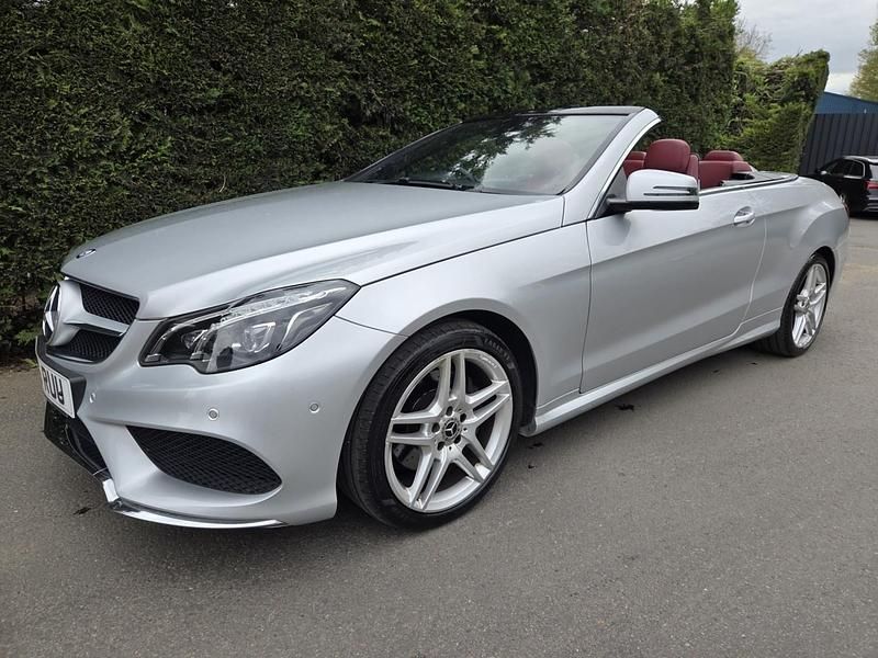Begagnad Mercedes E220 AMG line 2016 Silver Cab