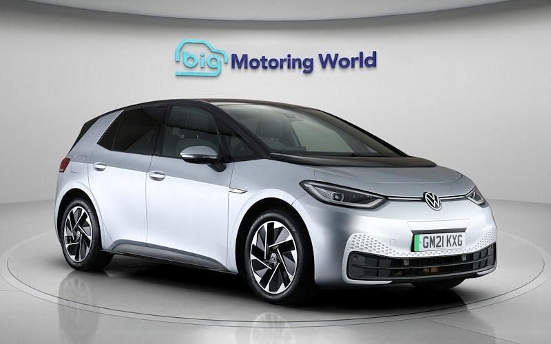 Used VW ID.3 Pro Performance 150 kW (204 HP) 2021 Silver Hatchback