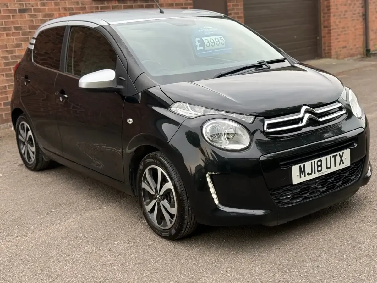 Begagnad Citroën C1 Flair 82 HK (60 kW) 2018 Svart Halvkombi