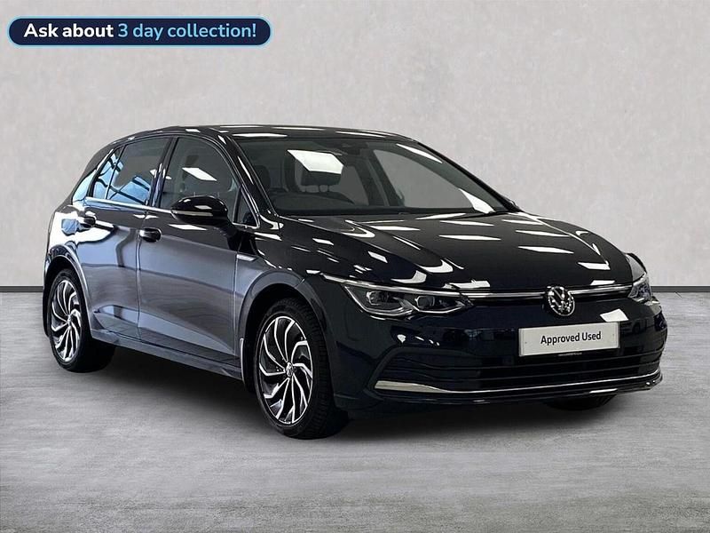 Black Used 2023 VW Golf VIII Style Hatchback | £19,189 (Fair price) - Image 1/4