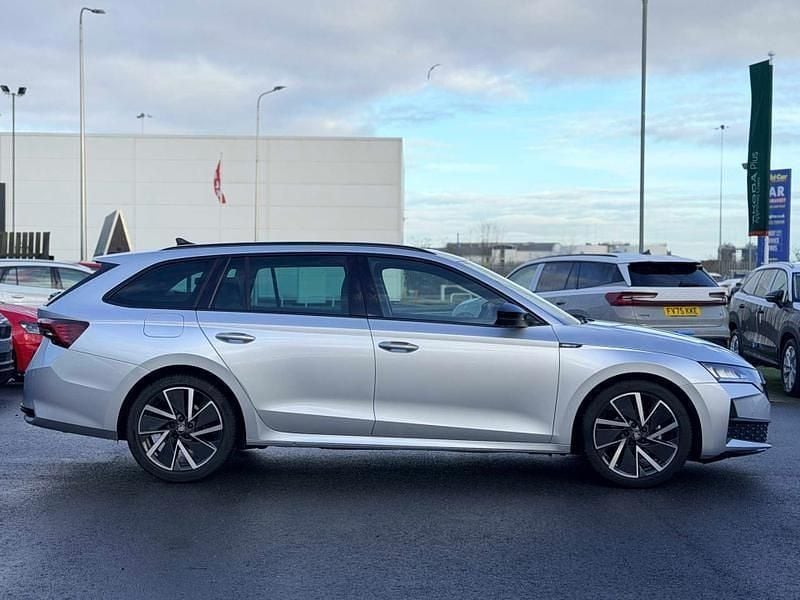 Used Skoda Octavia SportLine 110 HP (80 kW) 2025 Silver Estate