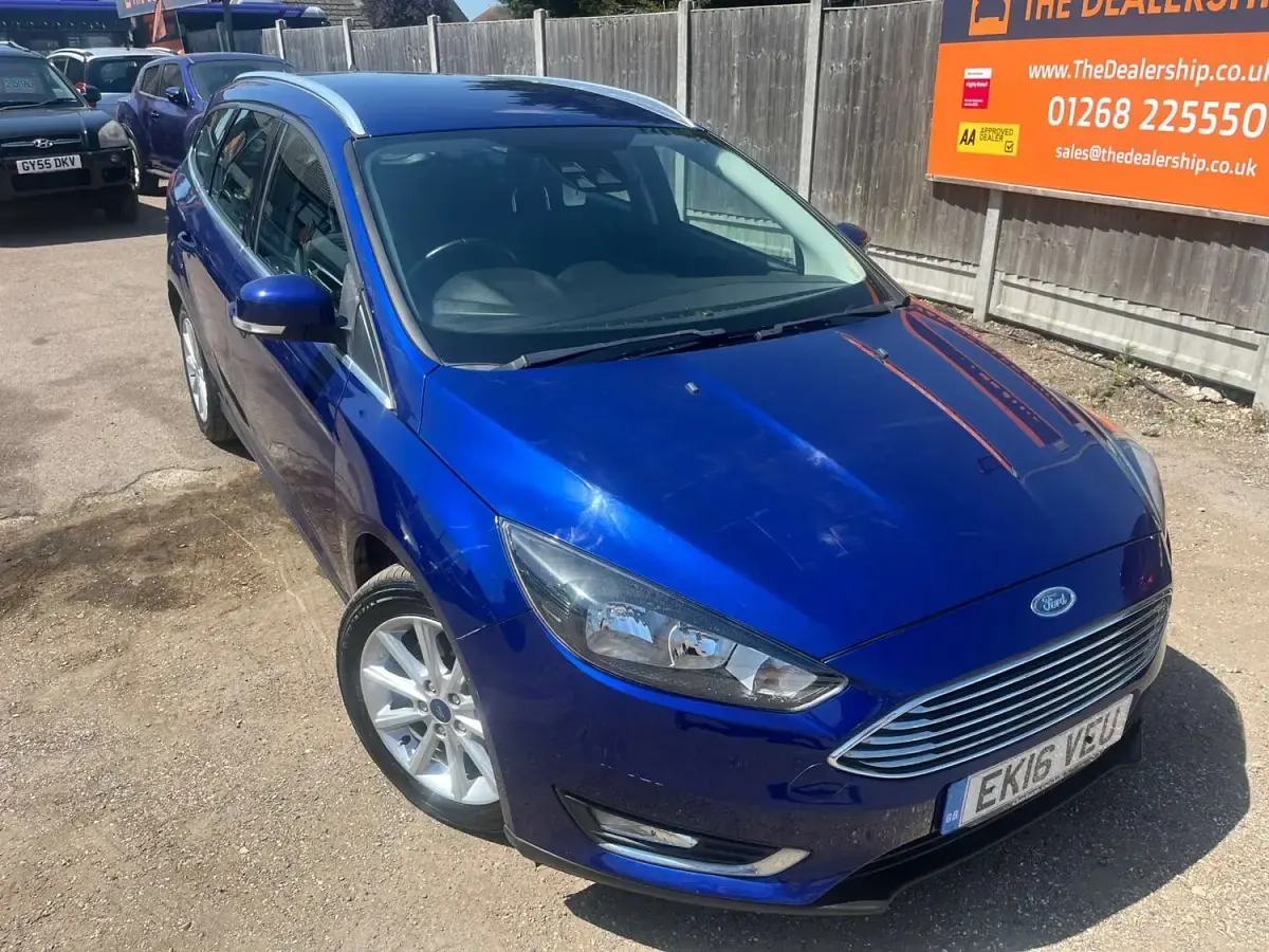 Used Ford Focus Titanium 2016 Blue Estate