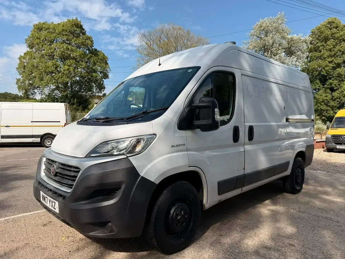 Used Fiat Ducato 115 HP (84 kW) 2017 White Van