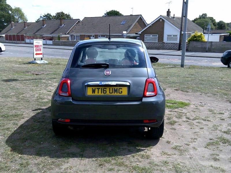 Used Fiat 500 Pop Star 69 HP (50 kW) 2016 Grey Hatchback