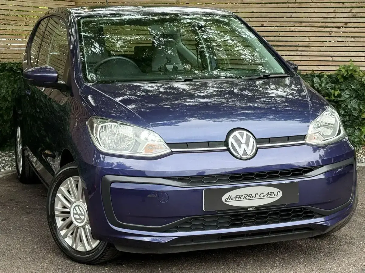 Used VW up! move up! 60 HP (44 kW) 2017 Blue Hatchback