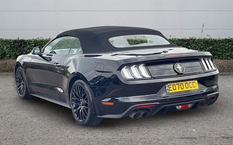 Used Ford Mustang Convertible 310 HP (228 kW) 2019 Black Cabriolet