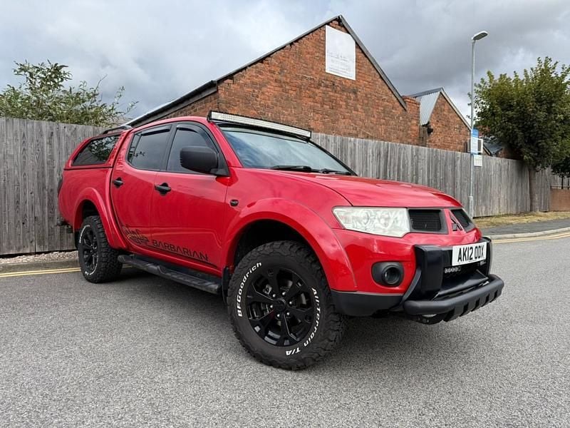 Red Used 2012 Mitsubishi L200 Pickup | £7,995 (Fair price) - Image 1/4