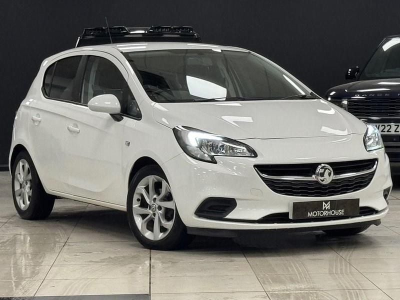 Used Vauxhall Corsa Sport 75 HP (55 kW) 2018 White Hatchback