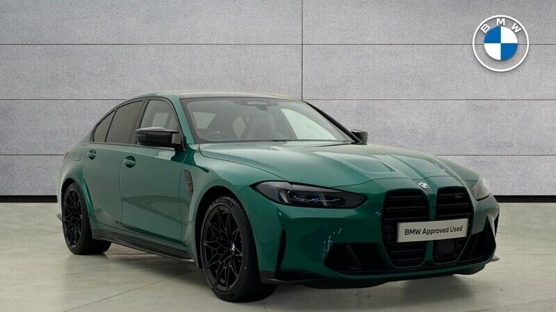Green Used 2025 BMW M3 Competition Edition | £76,890 (Expensive) - Image 1/4