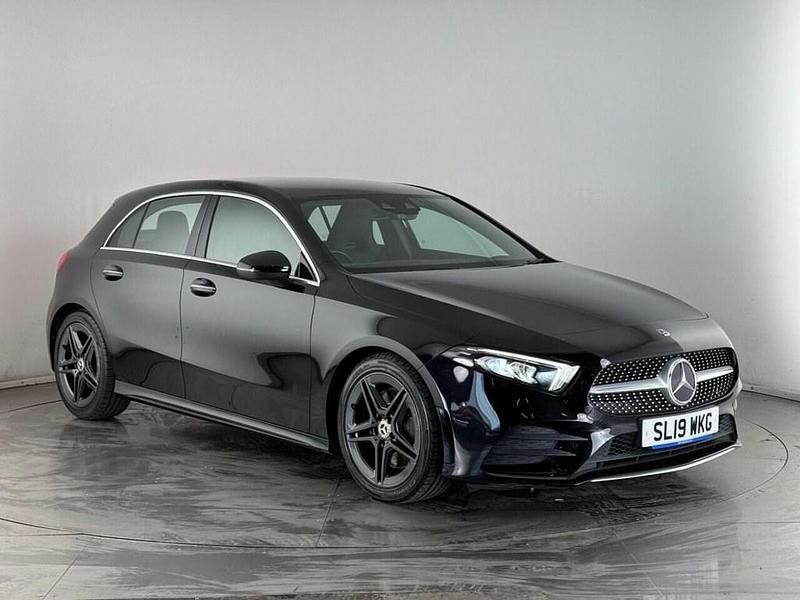 Black Used 2019 Mercedes A250 AMG Line Premium Hatchback | £17,950 (Fair price) - Image 1/3