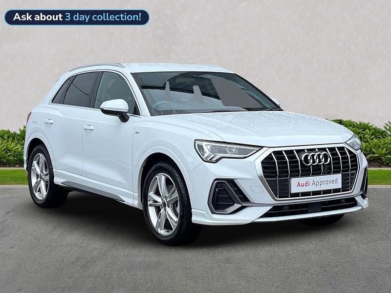 White Used 2025 Audi Q3 S-Line SUV | £33,764 (Fair price) - Image 1/4