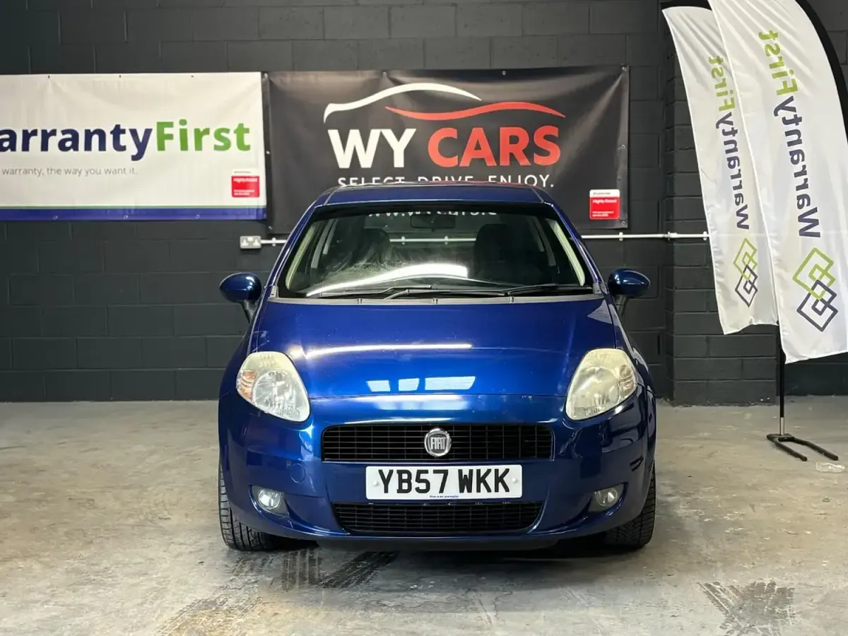 Used Fiat Grande Punto Active 74 HP (54 kW) 2008 Blue Hatchback