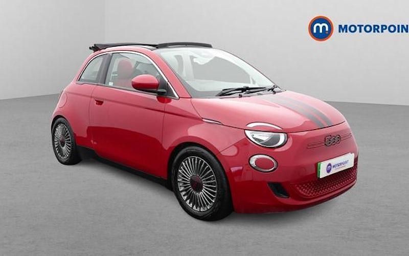 Used Fiat 500e Red 86 kW (118 HP) 2026 Cabriolet