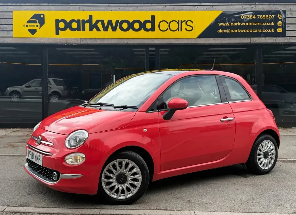 Used Fiat 500 Lounge 69 HP (50 kW) 2018 Pink Hatchback