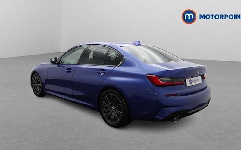 Used BMW 330 M Sport 258 HP (189 kW) 2021 Blue Sedan