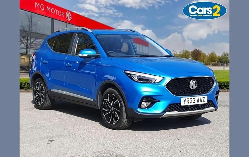 Usado MG ZS Exclusive 106 HP (77 kW) 2023 Azul Sedan