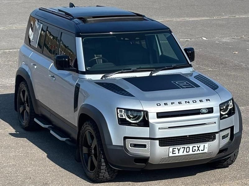 Silver Used 2020 Land Rover Defender First Edition SUV | £42,990 (Fair price) - Image 1/4
