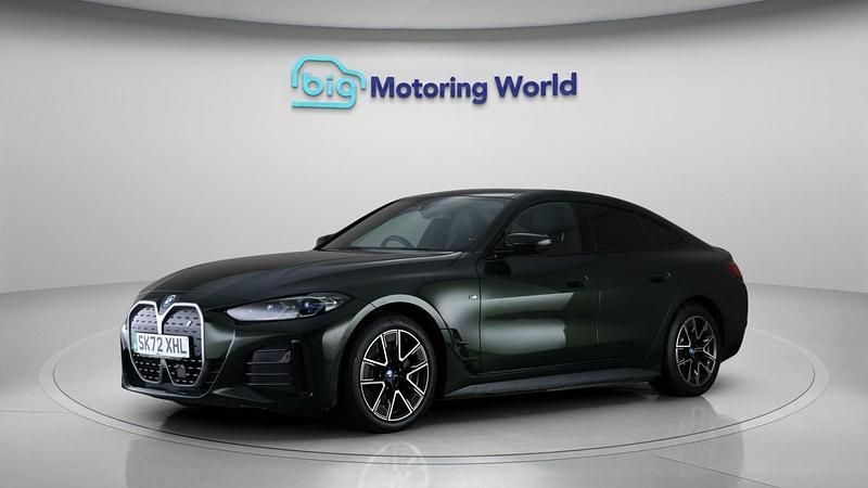 Used BMW i4 M Sport 250 kW (340 HP) 2022 Green Sedan