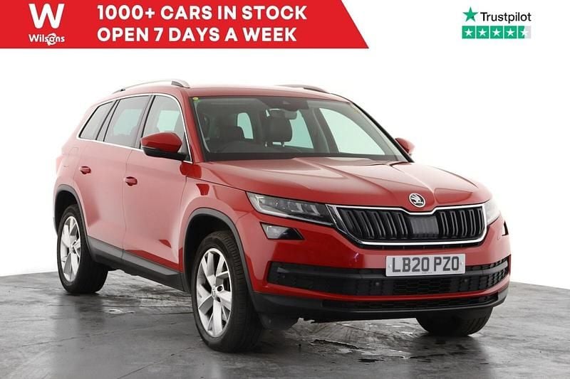 Used Skoda Kodiaq 186 HP (136 kW) 2020 Red SUV