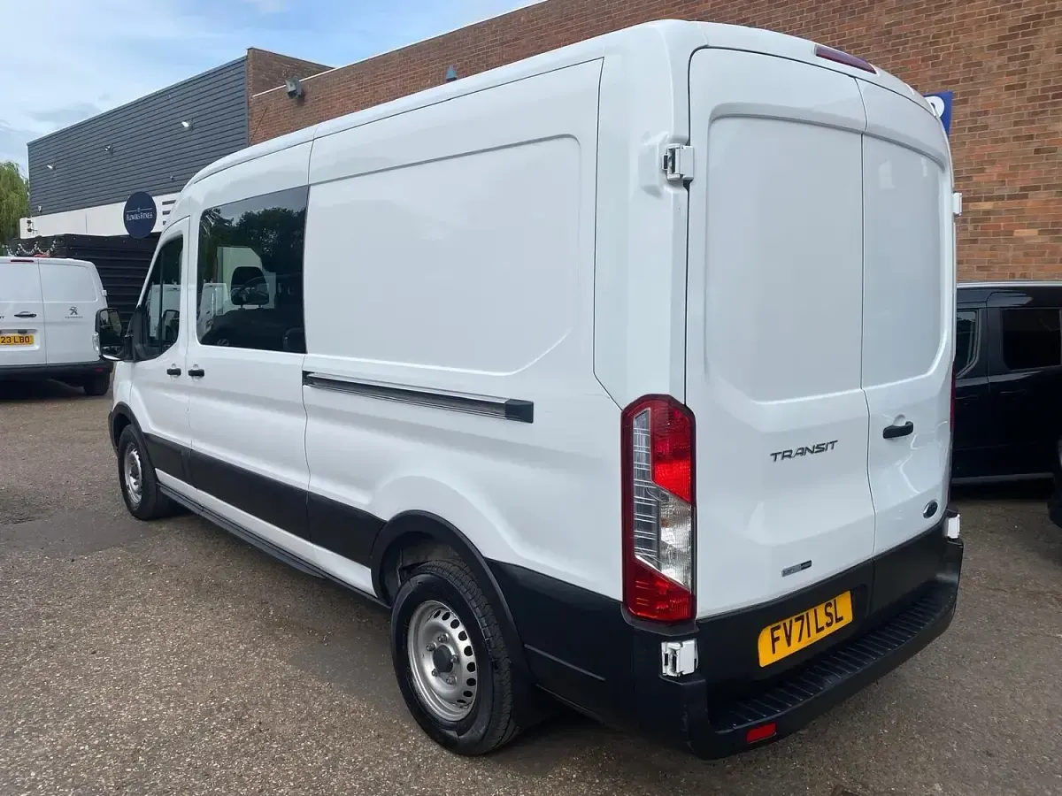 Used Ford Transit 130 HP (95 kW) 2022 White Van