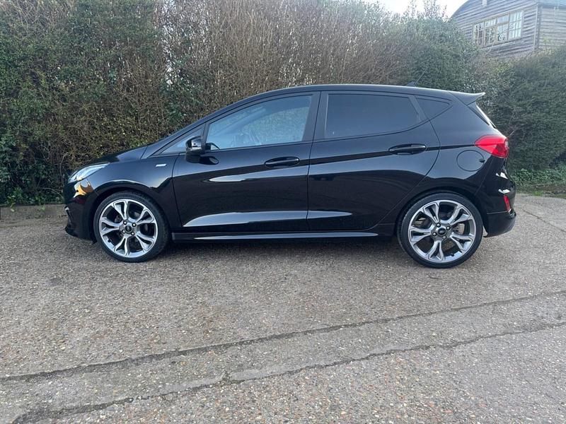 Used Ford Fiesta ST-Line 125 HP (91 kW) 2020 Black Hatchback