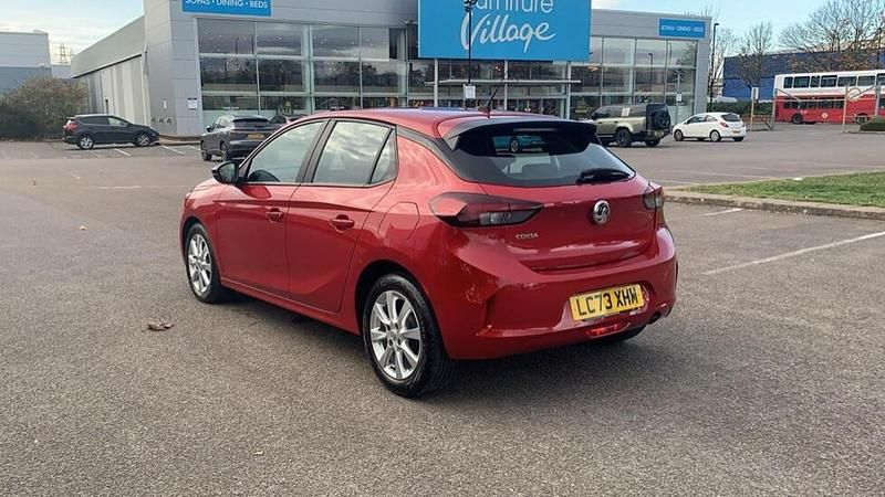 Used Vauxhall Corsa Design Edition 99 HP (72 kW) 2023 Red Hatchback