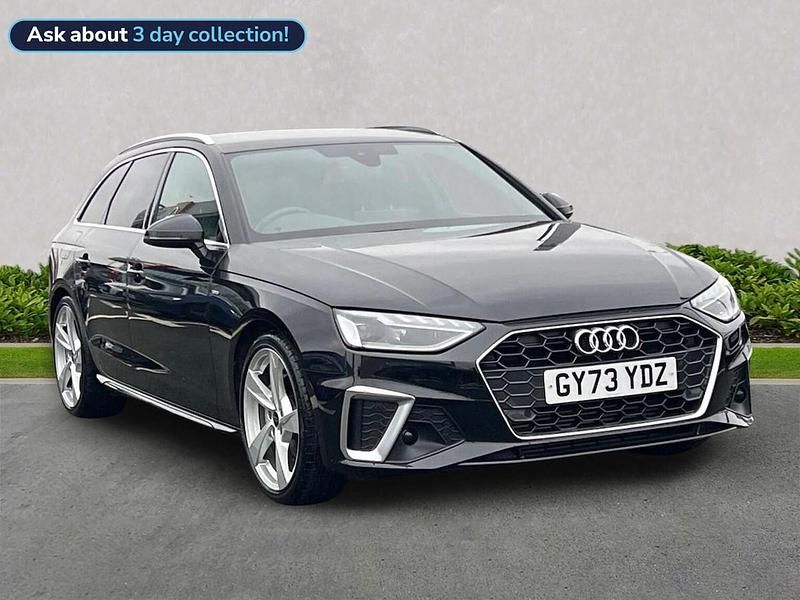Used Audi A4 S-Line 204 HP (150 kW) 2023 Black Estate