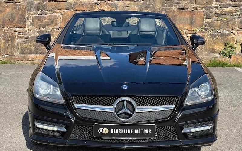 Used Mercedes SLK250 AMG 204 HP (150 kW) 2013 Black Cabriolet