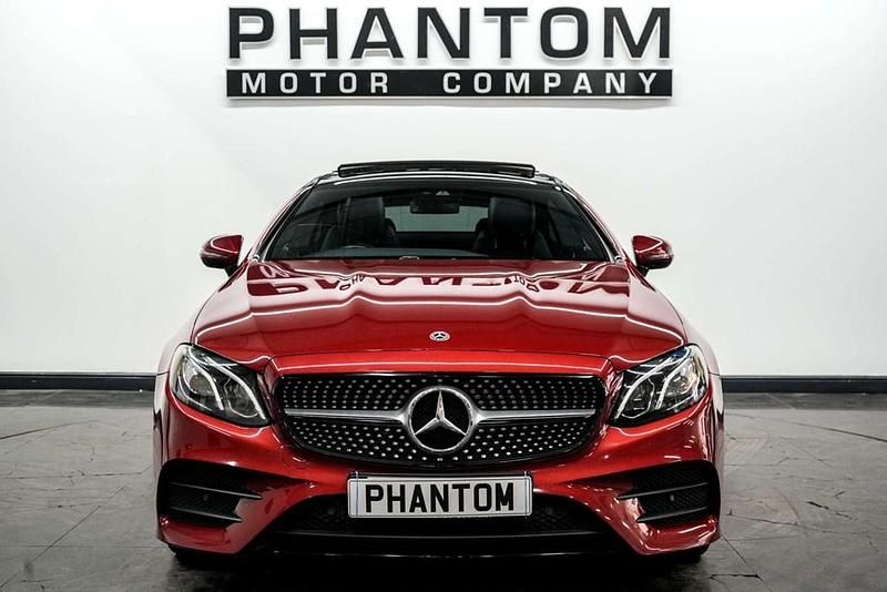 Used Mercedes E220 AMG Line Premium 2018 Red Coupe